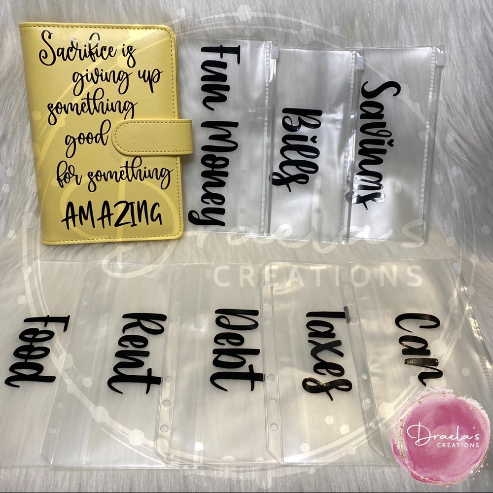 Personalized Cash Binder / Budget Book